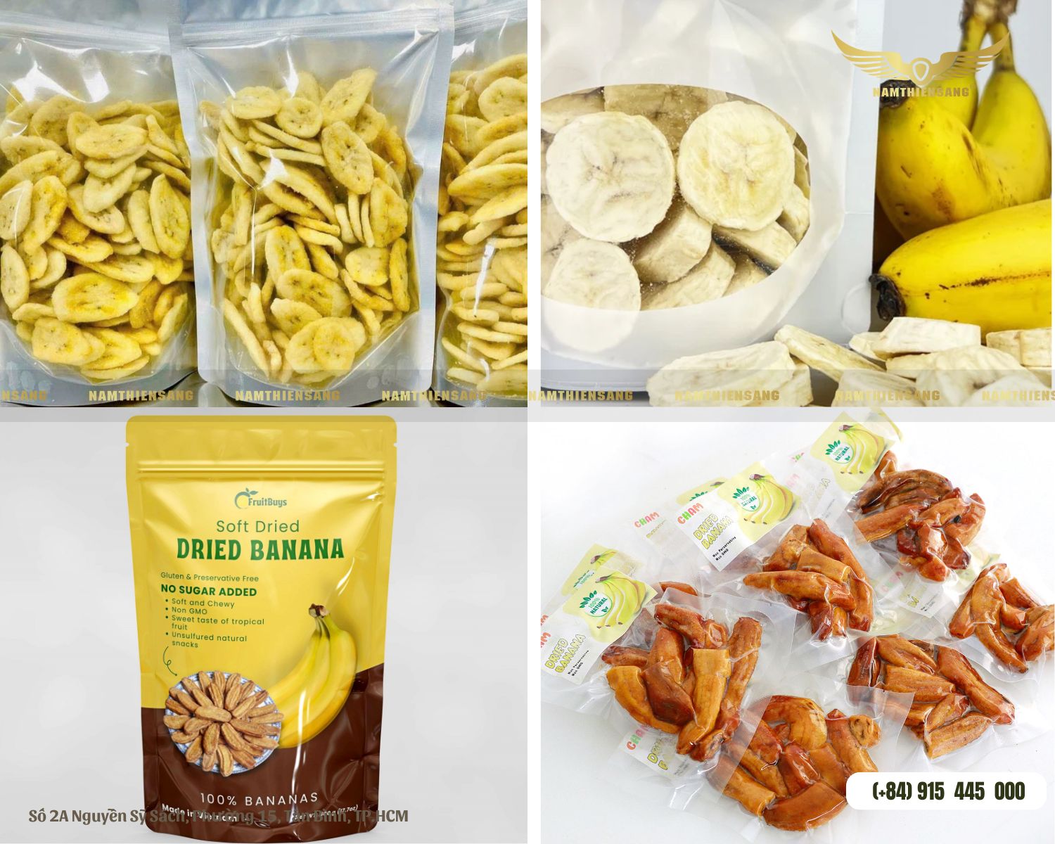 Thông Tin Chất Liệu, Thành Phần Của Bao Bì Chuối Sấy